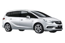 Minibus Hire Dungannon - Vauxhall Zafira 5 + 2 - Minibus hire Dungannon